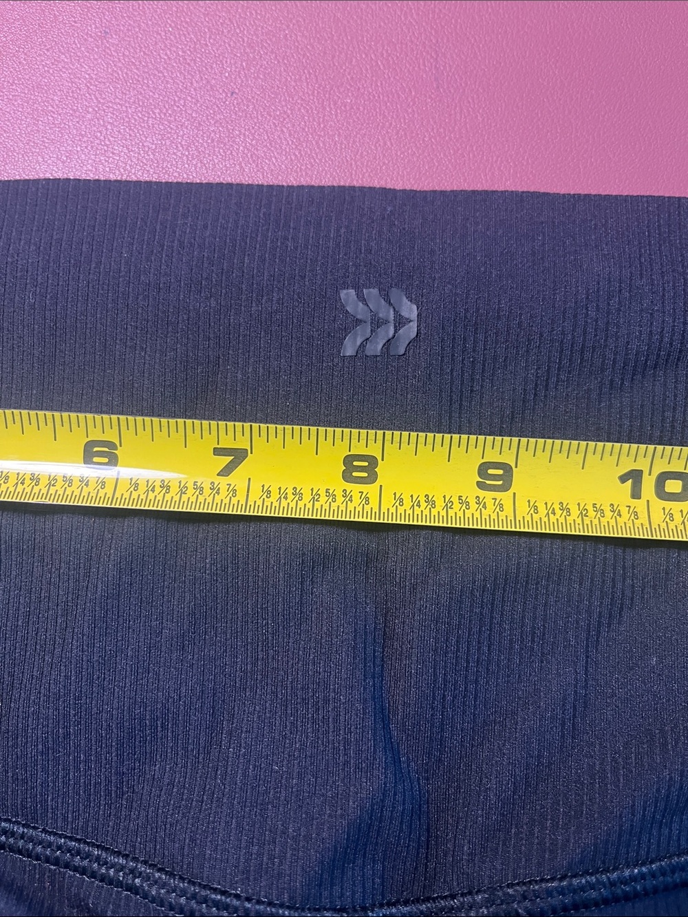 Heather Gray and Black Active Leggings Set 2 PAIRS - Picture 8 of 12
